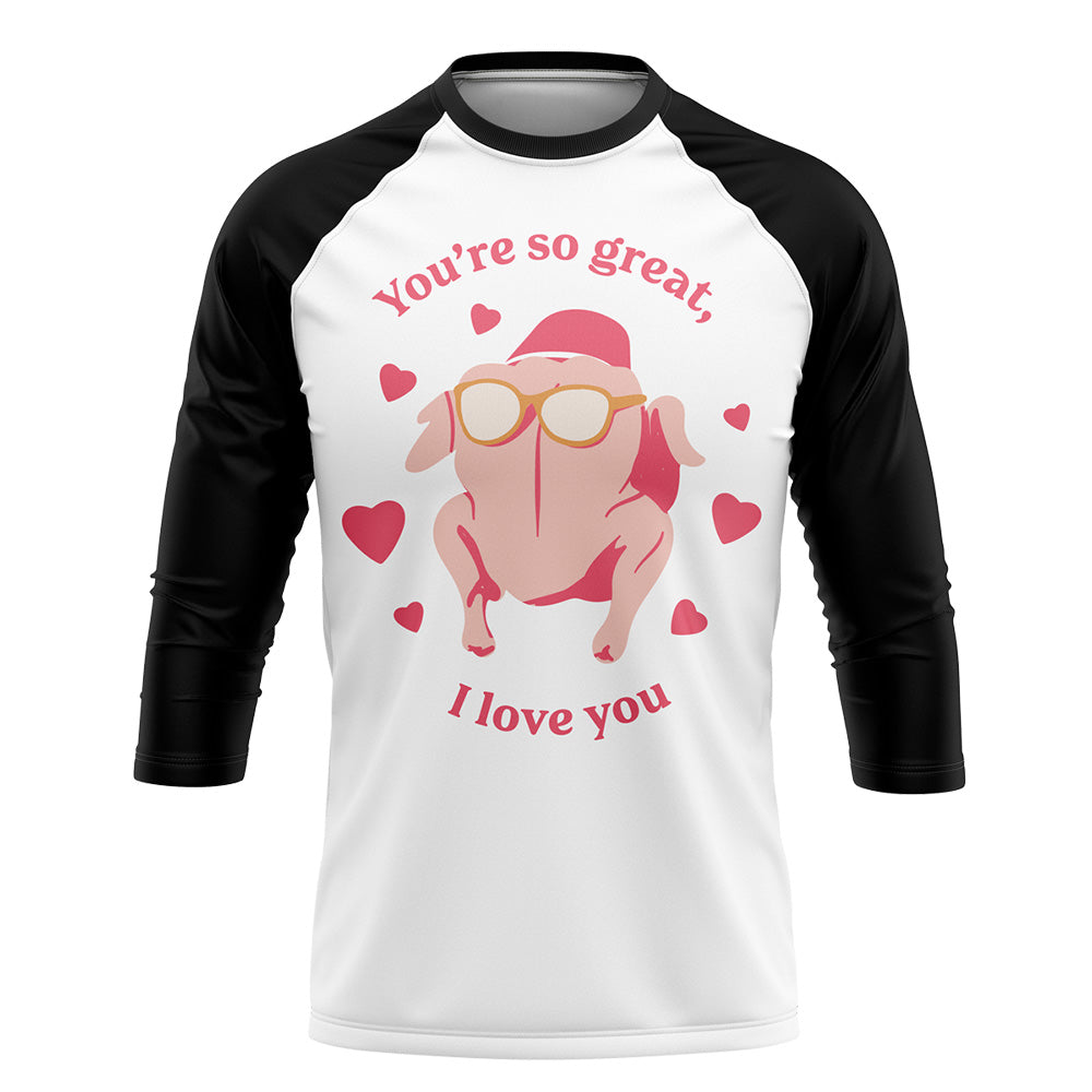 Playera Pijama Ranglan Friends Turkey