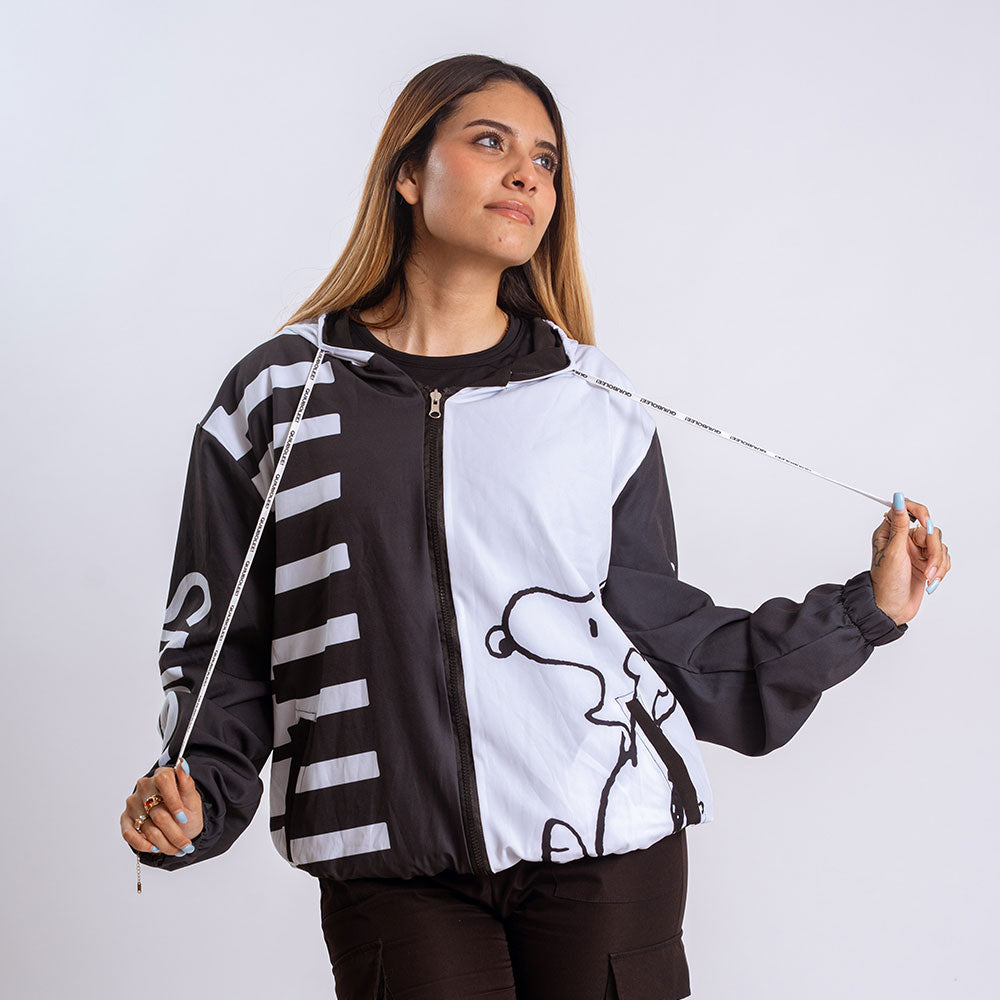Bomber Jacket Snoopy Piano