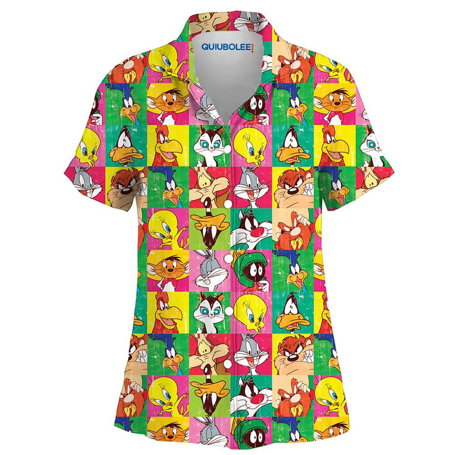 Camisa Pijama Looney Friends