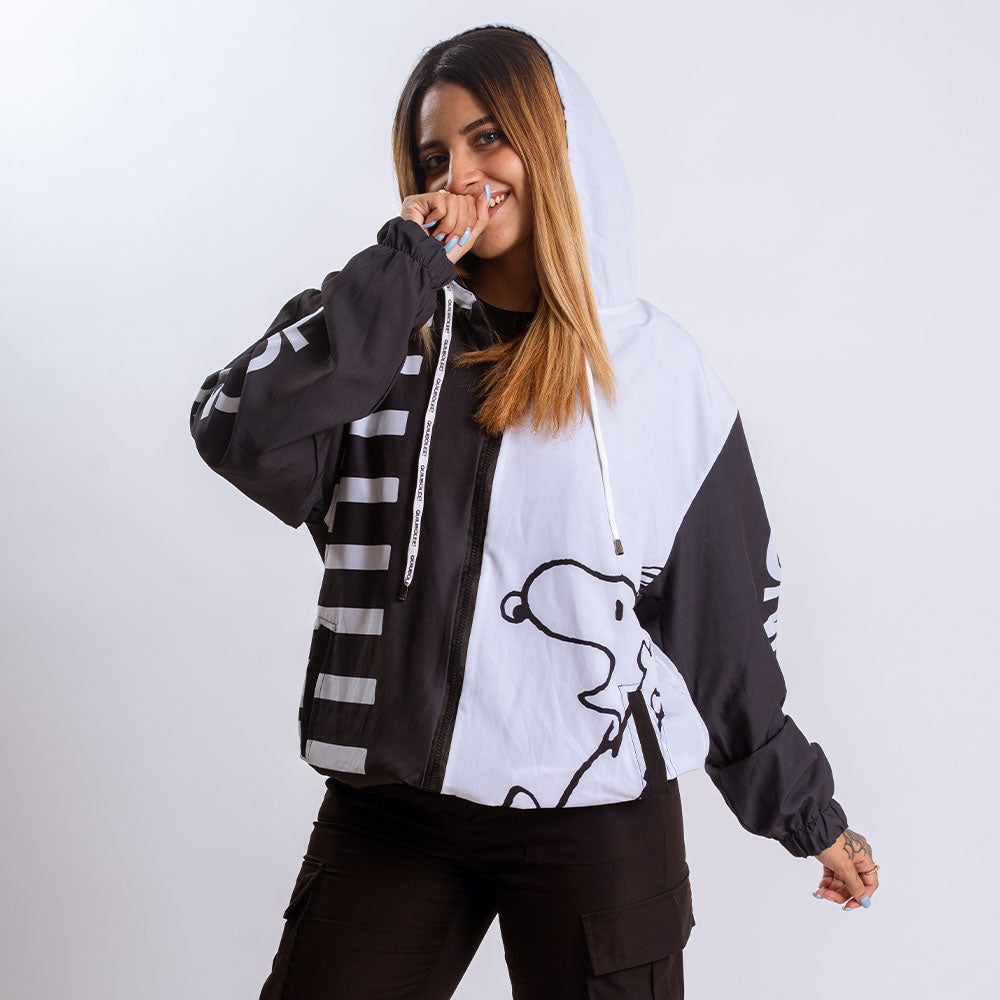 Bomber Jacket Snoopy Piano