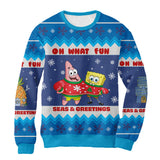 Sudadera Navideña Bob Esponja Holiday Fun