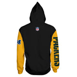 Sudadera Green Bay Packers Black