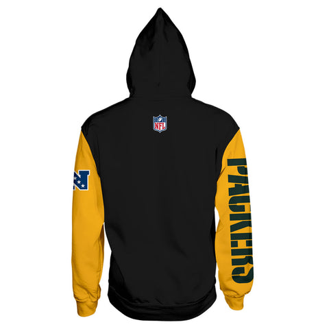 Sudadera Green Bay Packers Black