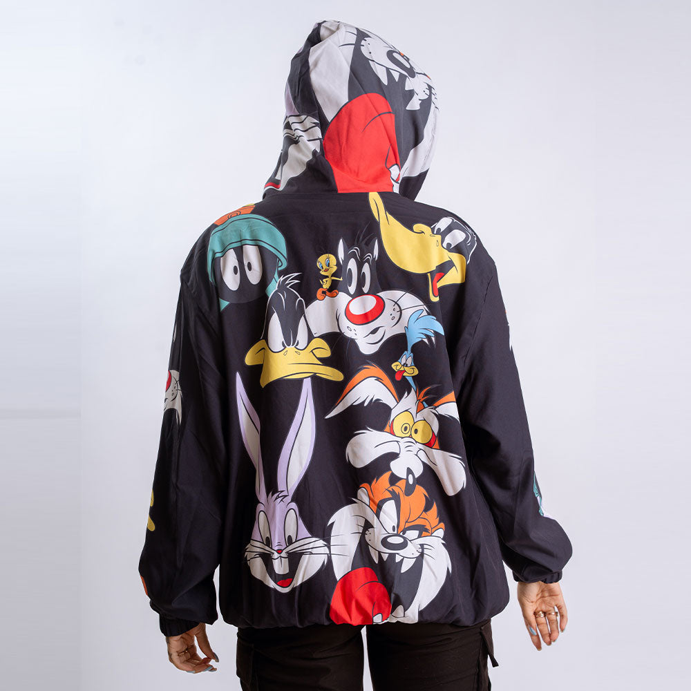 Bomber Jacket Looney Tunes Faces