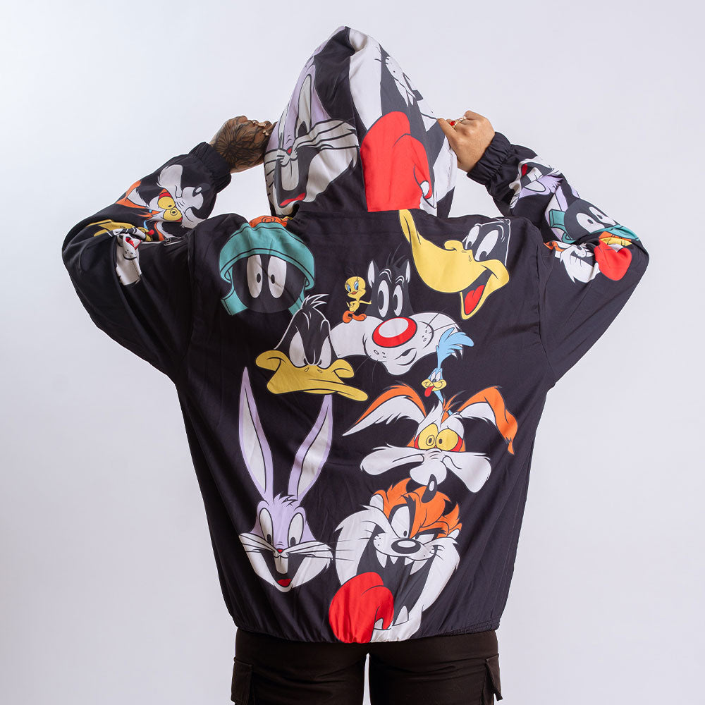 Bomber Jacket Looney Tunes Faces