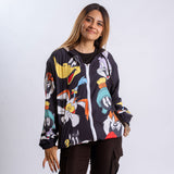 Bomber Jacket Looney Tunes Faces