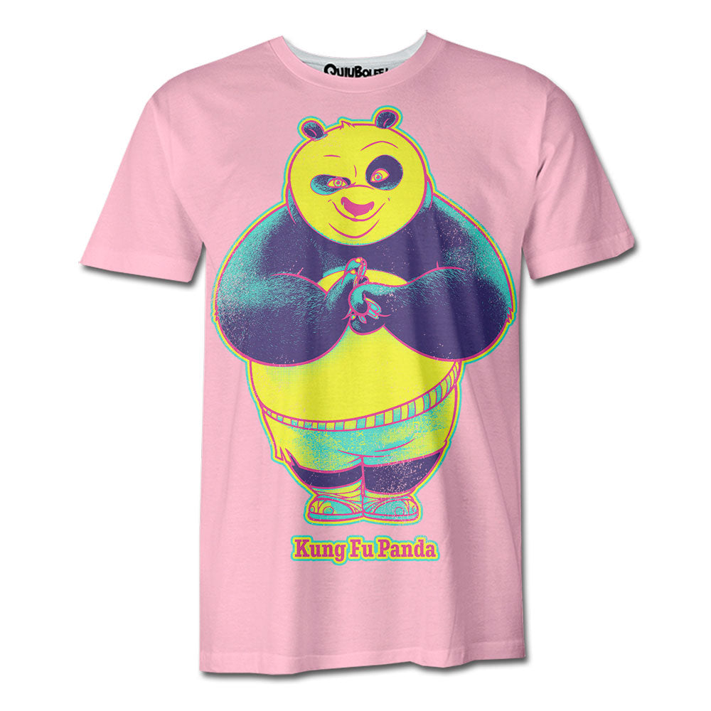 Playera Pijama Kung Fu Panda Rosa