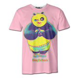 Playera Pijama Kung Fu Panda Rosa