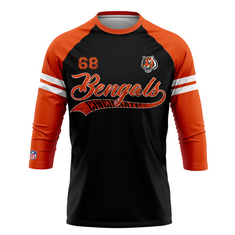 Playera Pijama Ranglan Cincinnati Bengals Classic