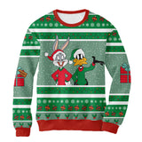 Sudadera Navideña Bugs And Daffy North Pole