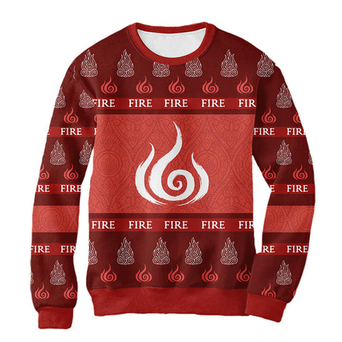 Sudadera Navideña Nación Del Fuego