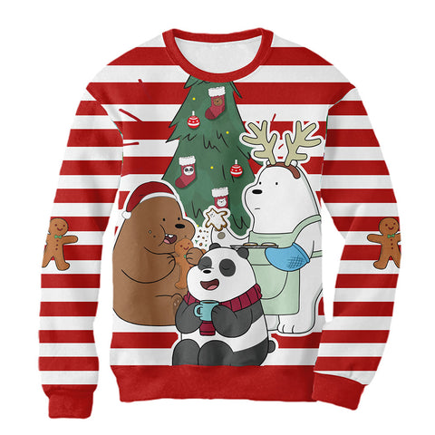 Sudadera Navideña Escandalosos Candy Cane
