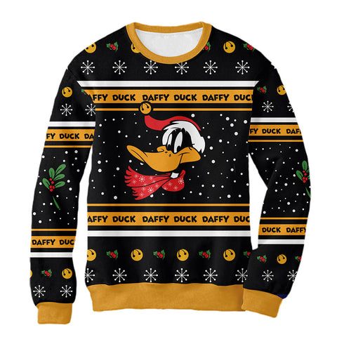 Sudadera Navideña Daffy Duck Holiday