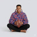 Sudaderota Buffalo Bills MaxiLogo