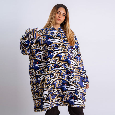 Sudaderota Baltimore Ravens MaxiLogo