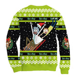 Sudadera Navideña Rick Y Morty Christmas
