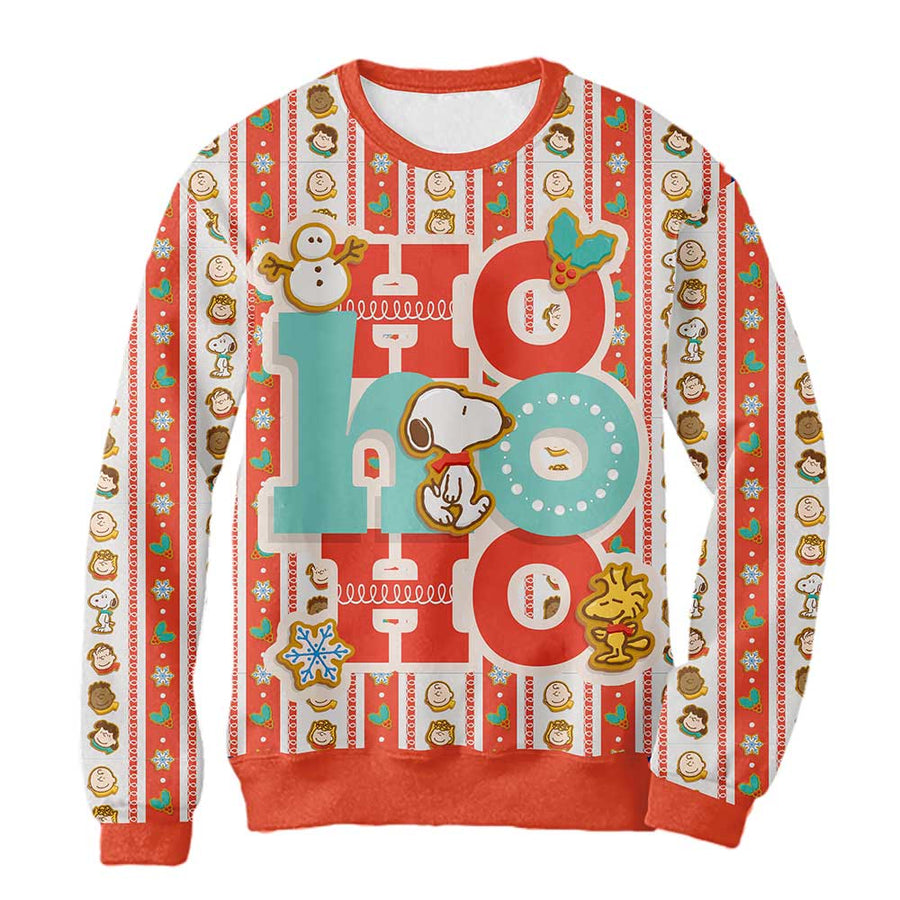 Sudadera Navideña Snoopy Galleta de Jengibre