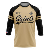 Playera Pijama Ranglan New Orleans Saints Classic