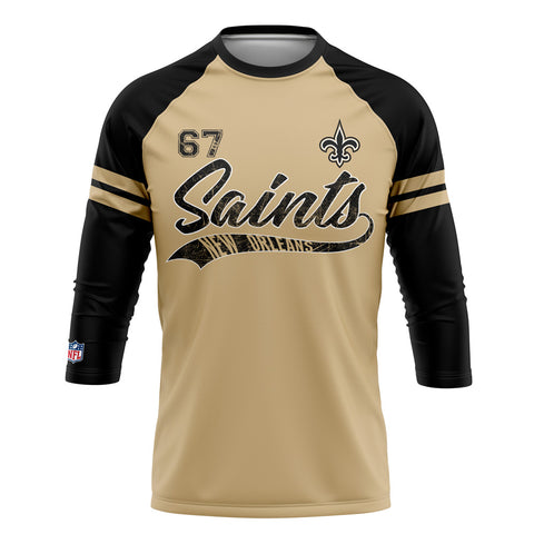 Playera Pijama Ranglan New Orleans Saints Classic