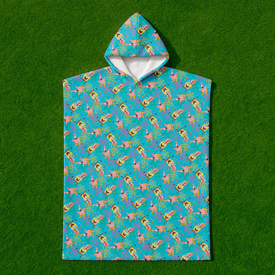 Poncho Toalla Amigos Esponjosos