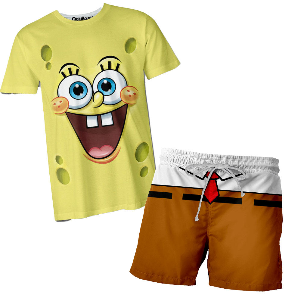 Conjunto Pijama Bob Esponja Smile