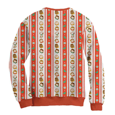 Sudadera Navideña Snoopy Galleta de Jengibre