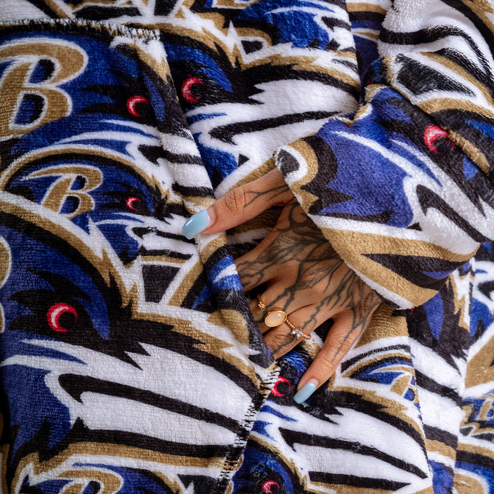 Sudaderota Baltimore Ravens MaxiLogo