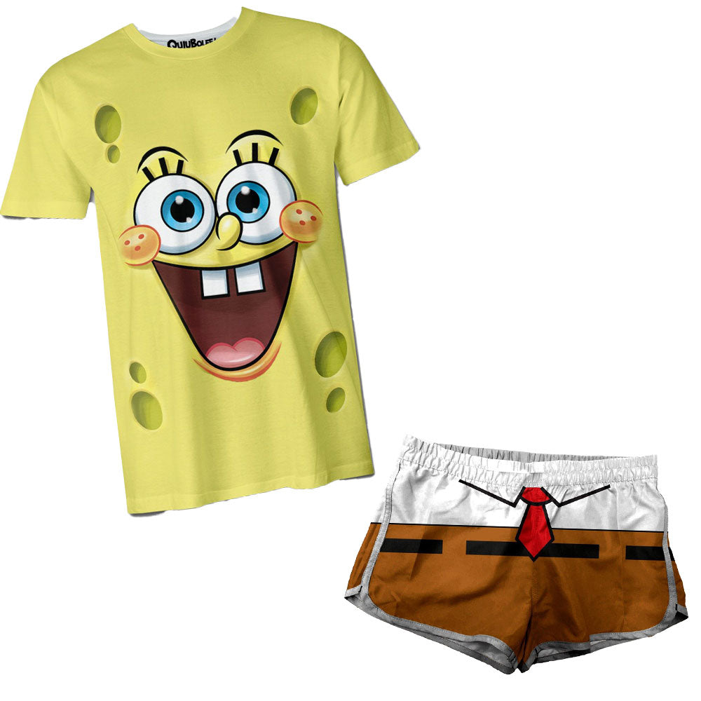 Conjunto Pijama Bob Esponja Smile
