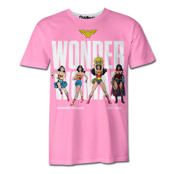 Playera Pijama Wonder Woman Pink