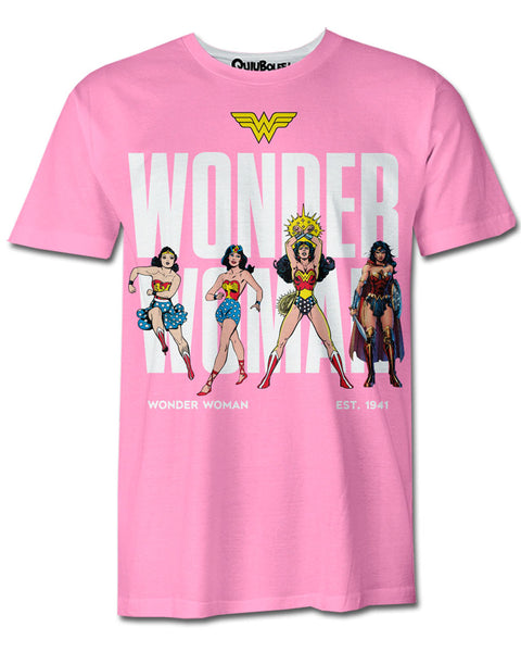Playera Pijama Wonder Woman Pink
