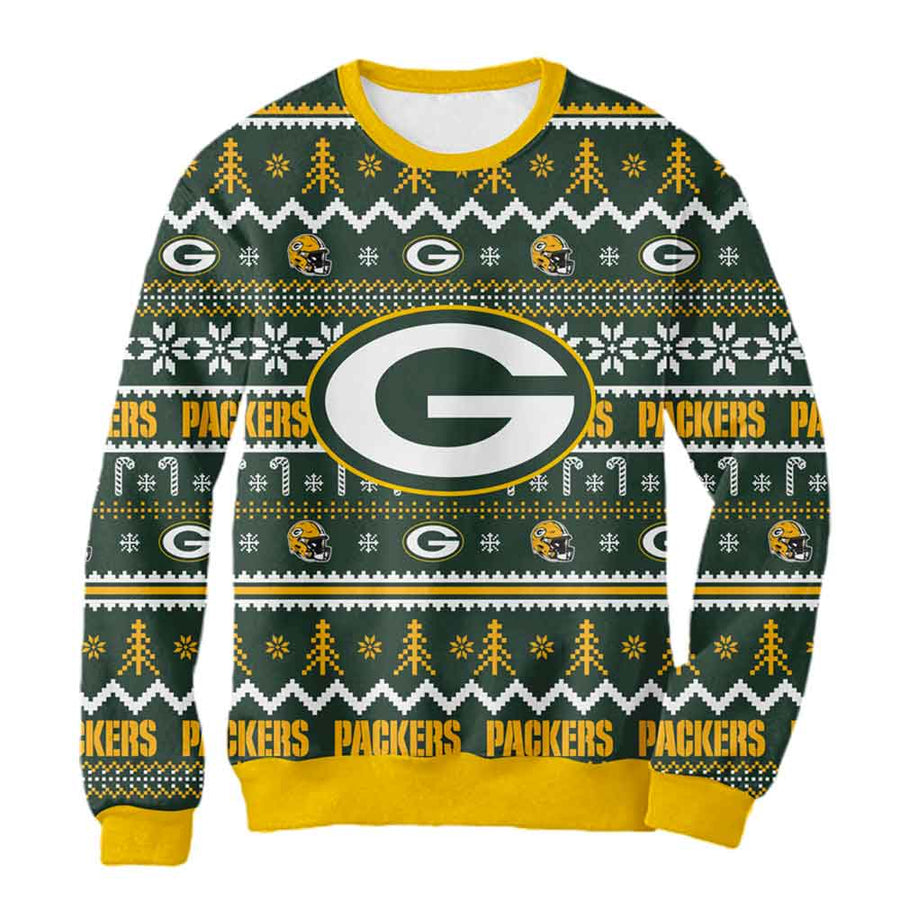 Sudadera Navideña Green Bay Packers