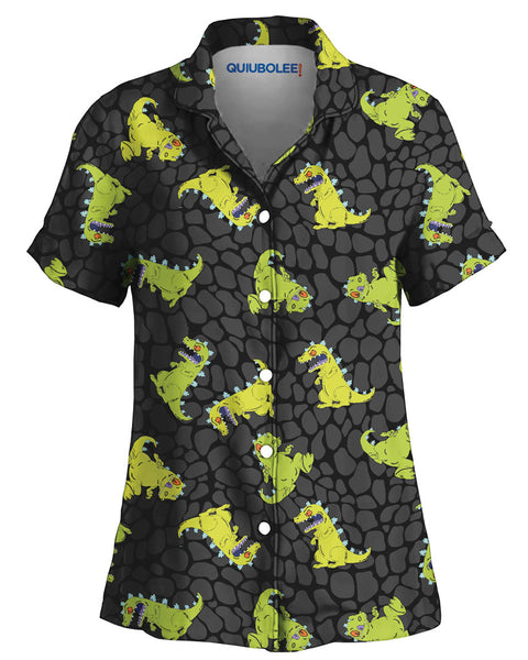 Camisa Pijama Rugrats Reptar Black