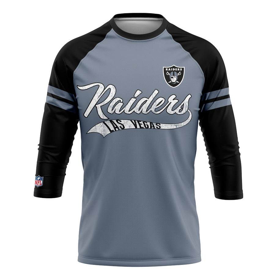 Playera Pijama Ranglan Las Vegas Raiders Classic