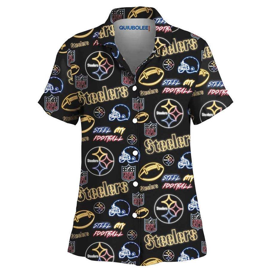 Camisa Pijama Steelers Neon