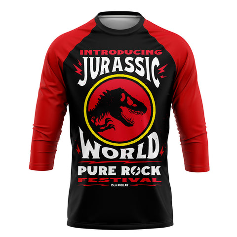 Playera Pijama Ranglan Jurassic World Pure Rock