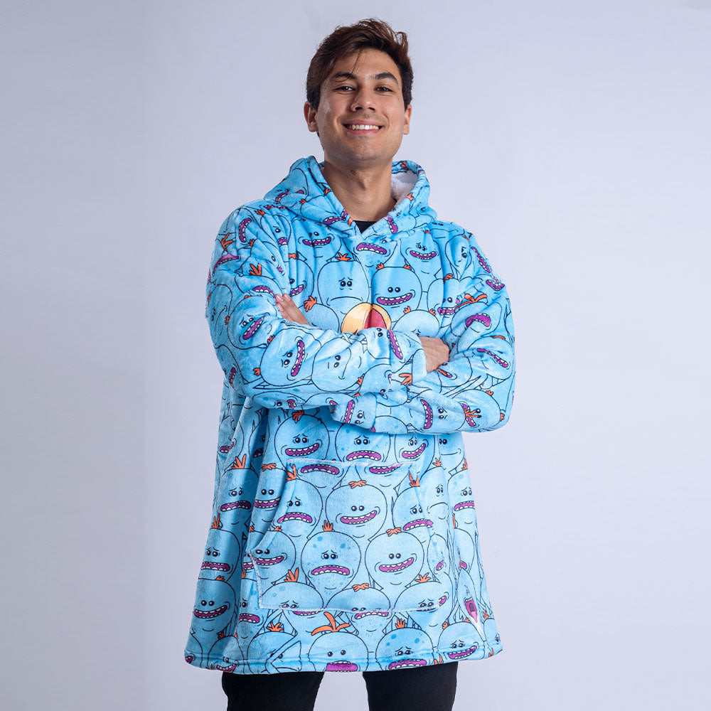 Sudaderota Rick Y Morty Mr Meeseeks