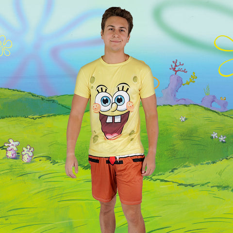 Conjunto Pijama Bob Esponja Smile