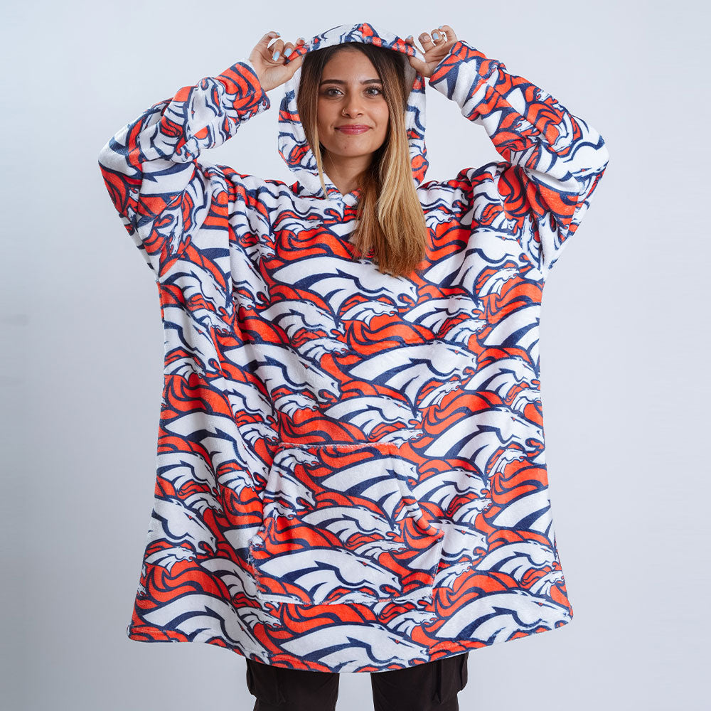 Sudaderota Denver Broncos MaxiLogo