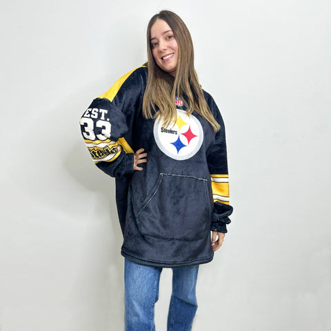 Sudaderota Pittsburgh Steelers