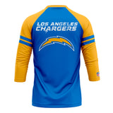 Playera Pijama Ranglan Los Angeles Chargers Classic
