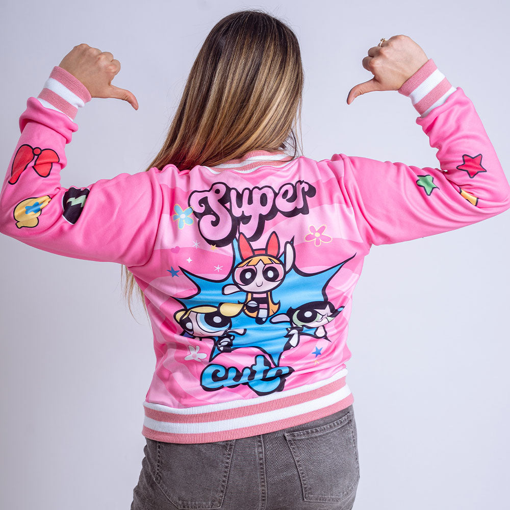 Chamarra Universitaria Chicas Superpoderosas