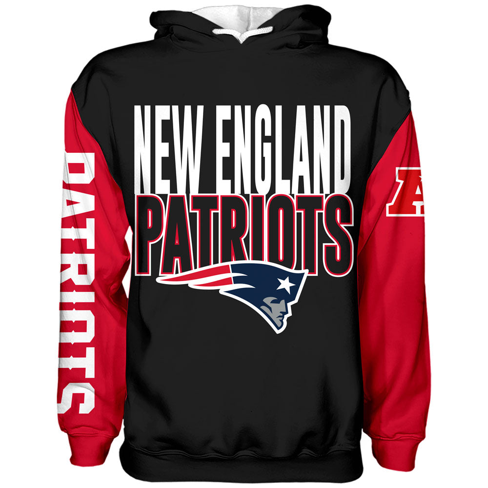 Sudadera New England Patriots Black