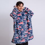 Sudaderota New England Patriots MaxiLogo