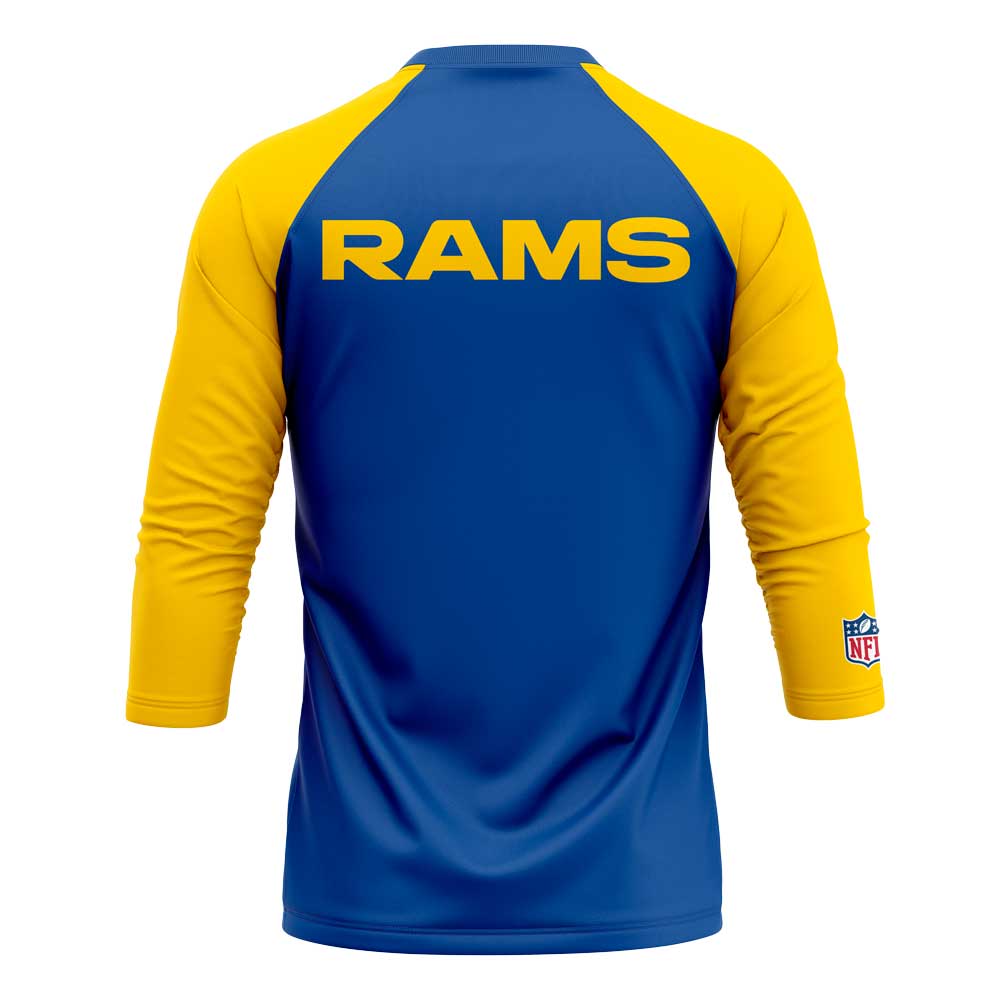 Playera Pijama Ranglan Los Angeles Rams – QUIUBOLEE