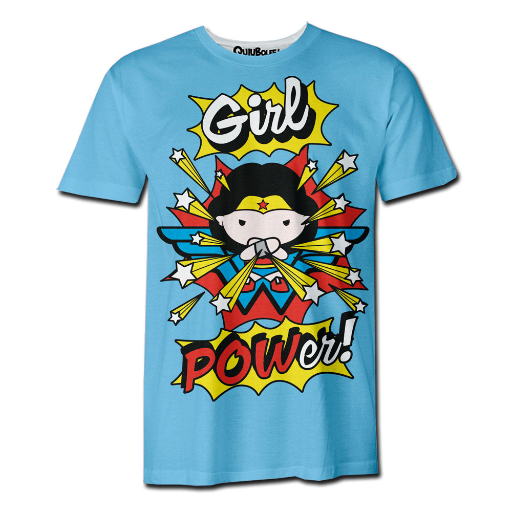 Playera Pijama Wonder Woman Girl Power
