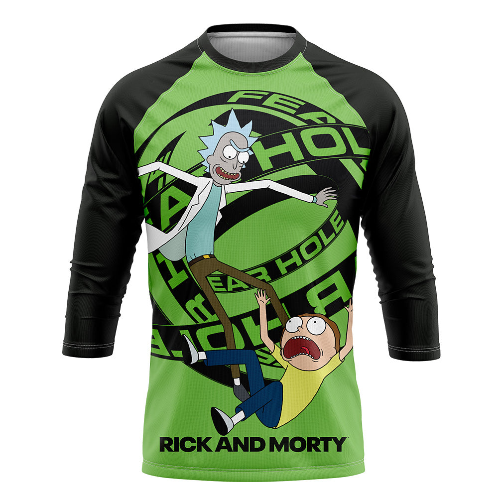 Playera Pijama Ranglan Rick y Morty Fear