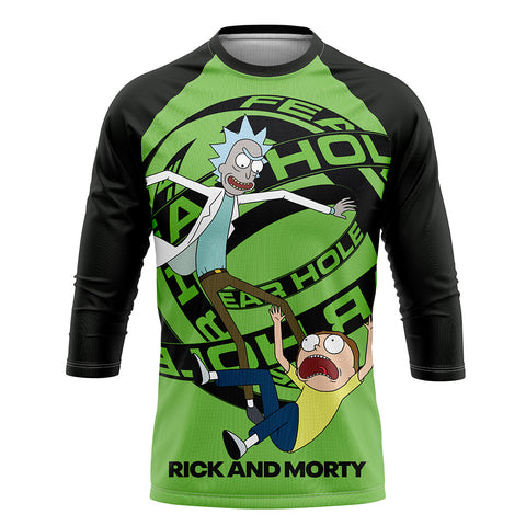 Playera Pijama Ranglan Rick y Morty Fear