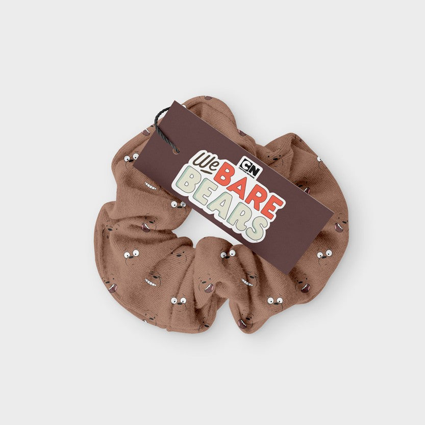 Scrunchy Escandalosos Pardo