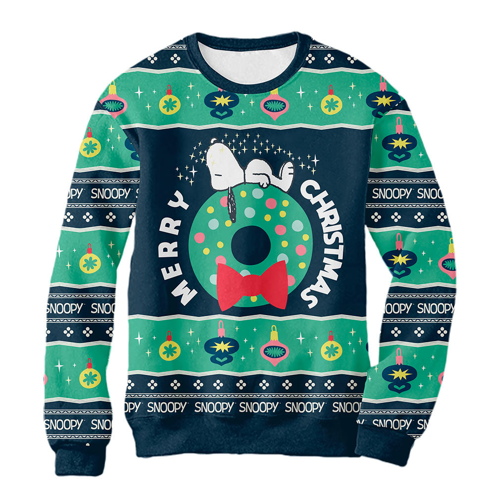 Sudadera Navideña Snoopy Merry Christmas