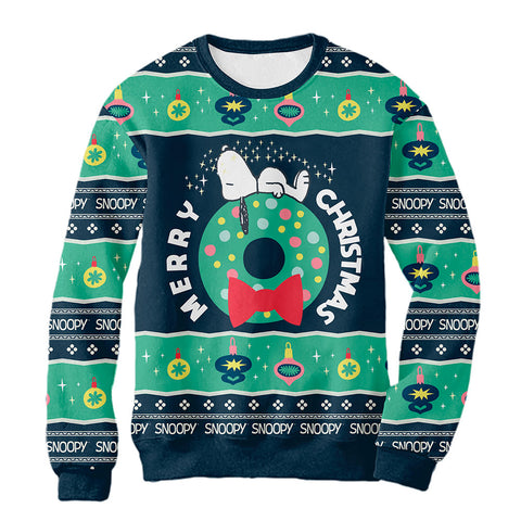 Sudadera Navideña Snoopy Merry Christmas